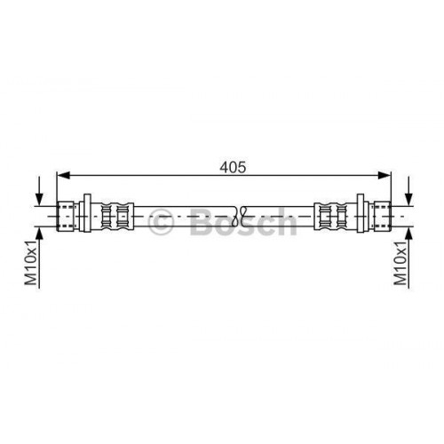 FREN HORTUMU ARKA. 405.00 MM