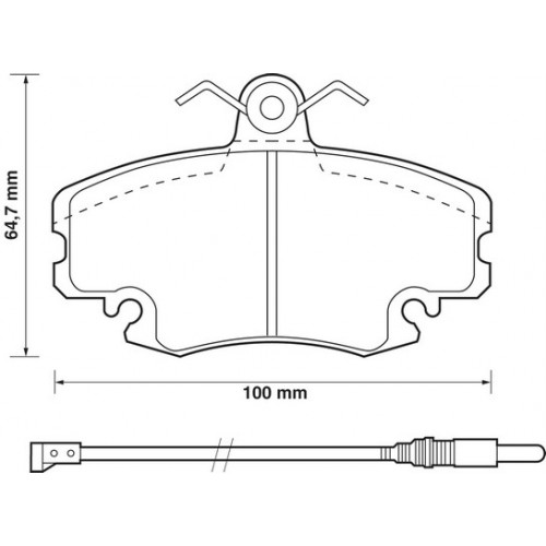 ÖN BALATA FİŞLİ R9-R19-CLIO I-II-MGN I-TWNG-MNGR-LOGAN-SANDERO ÖN BALATA FİŞLİ R9-R19-CLIO I-II-MGN I-TWNG-MNGR-LOGAN-SANDERO