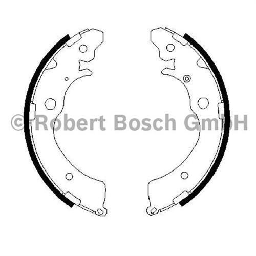 ARKA PABUÇ BALATA CR-V 2.0 99-02HR-V 1.6 99=>CIVIC 1.4 1.6 (01-05) JIMNY 98> (220x35) (GS8493GS8559)