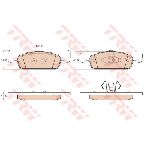 ÖN BALATA CLIO IV 0.9 TCE-1.2-1.5DCI 12=> DACIA DUSTER-LOGAN II- SANDERO II 1.2-1.5DCI 12 ÖN BALATA CLIO IV 0.9 TCE-1.2-1.5DCI 12=> DACIA DUSTER-LOGAN II- SANDERO II 1.2-1.5DCI 12