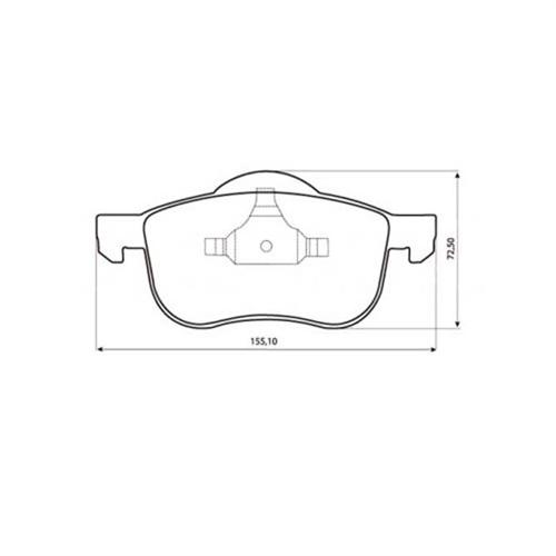 (0986TB2446) ÖN BALATA CONNECT 02=> FOCUS 2.0 cc ( 02-04 ) MAZDA 3-BMW 5 SERİSİ (0986TB2446) ÖN BALATA CONNECT 02=> FOCUS 2.0 cc ( 02-04 ) MAZDA 3-BMW 5 SERİSİ