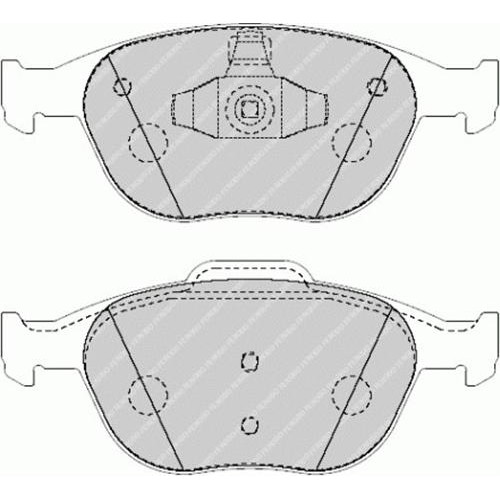 ÖN BALATA CONNECT 6.02=>FOCUS 2.0 cc ( 02/11.04 ) MAZDA 3 ve 5 SERİSİ ÖN BALATA CONNECT 6.02=>FOCUS 2.0 cc ( 02/11.04 ) MAZDA 3 ve 5 SERİSİ